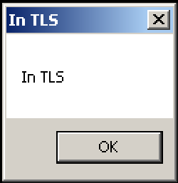 TLS message box